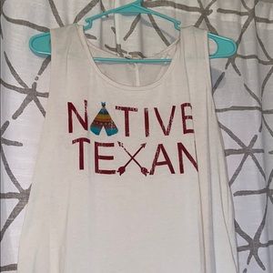 Native Texan tank top